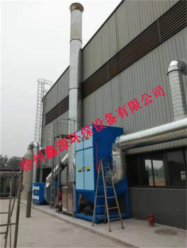 豐縣某企業(yè)使用更換徐州鑫源環(huán)保設備有限公司產(chǎn)品